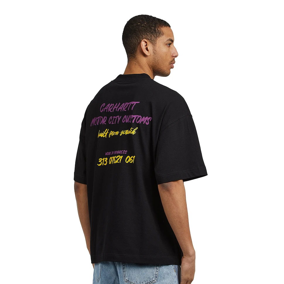 Carhartt WIP - S/S HHV T-Shirt Built (Black) Scratch From 