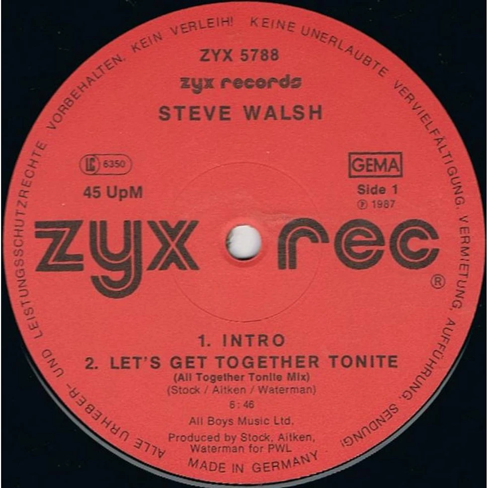 Steve Walsh - Let's Get Together Tonite