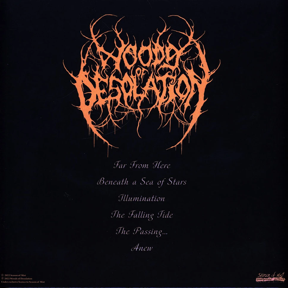 Woods Of Desolation - The Falling Tide Smokey Vinyl Edition