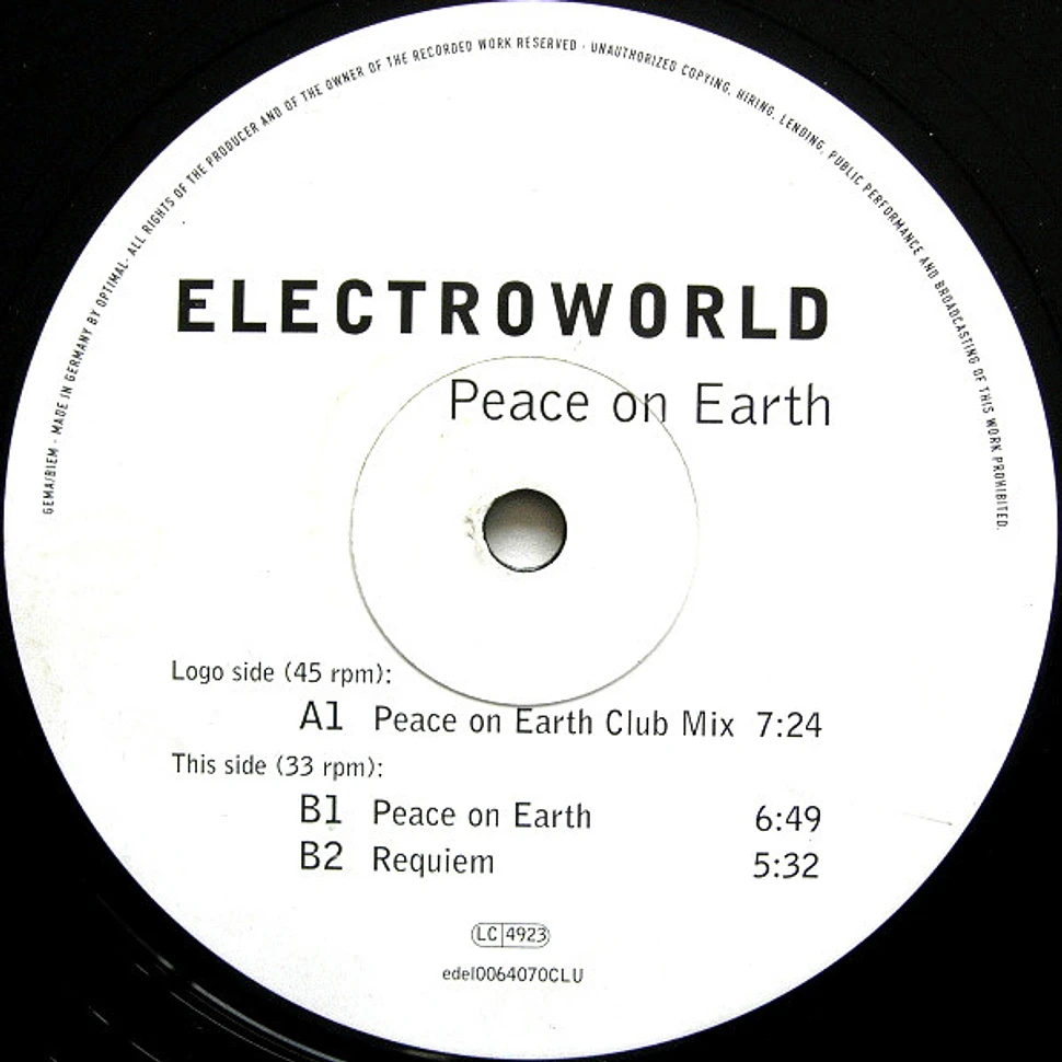 Electroworld - Peace On Earth