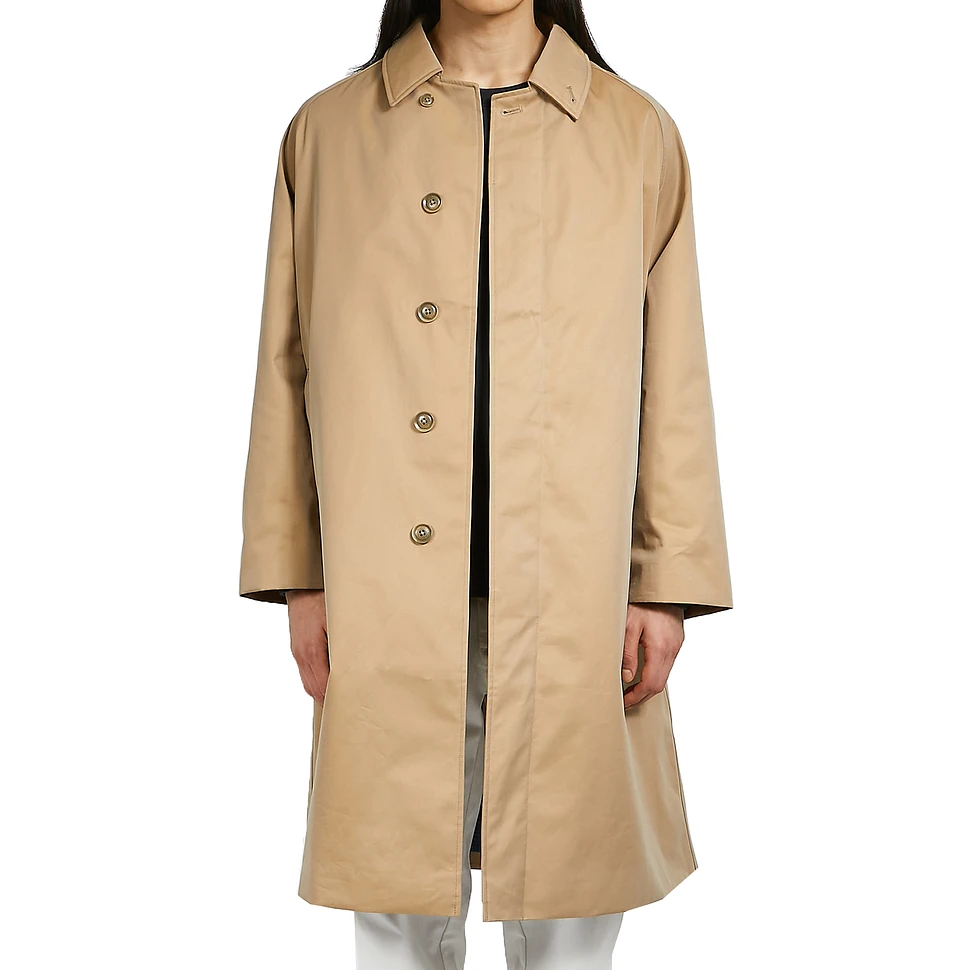 nanamica - Gore-Tex Balmacaan Coat (Beige) | HHV