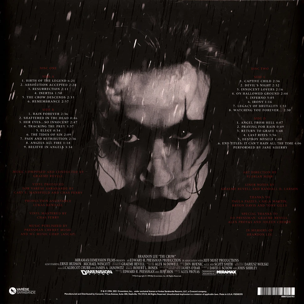 Graeme Revell - OST The Crow Deluxe Edition