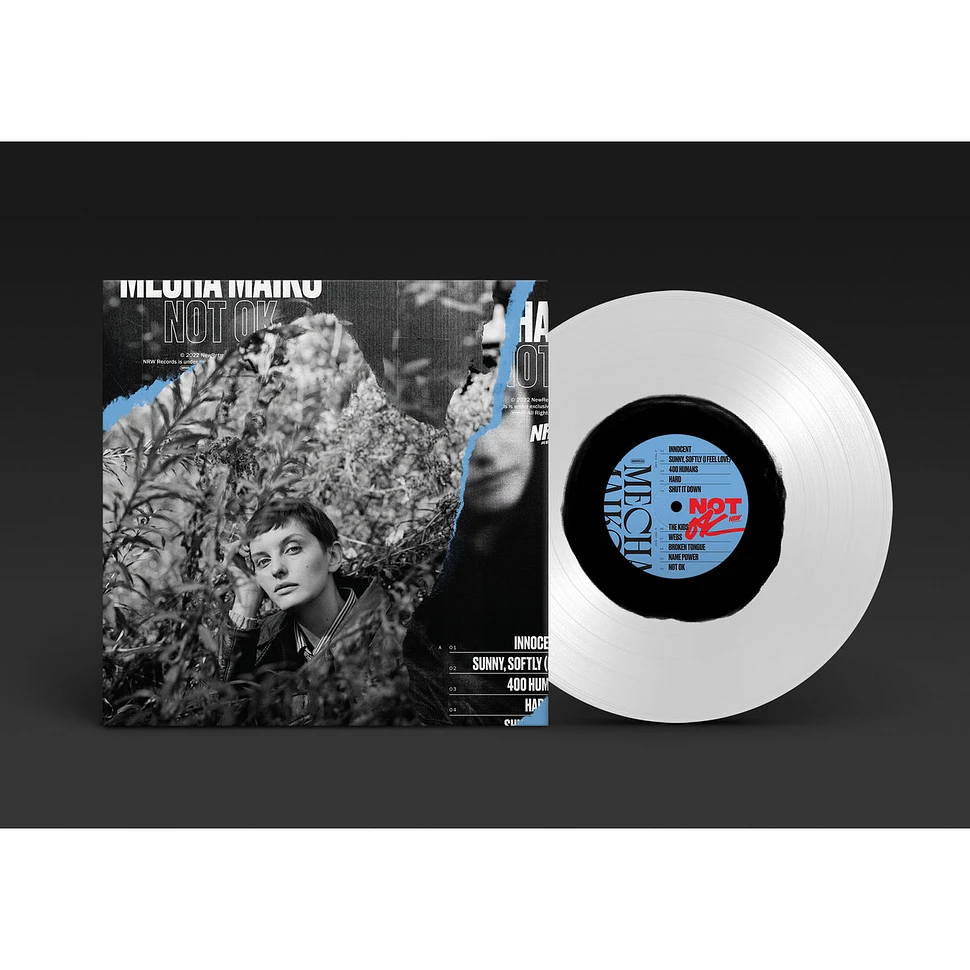 Mecha Maiko - Not Ok White / Black Vinyl Edition