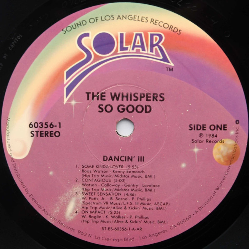 The Whispers - So Good