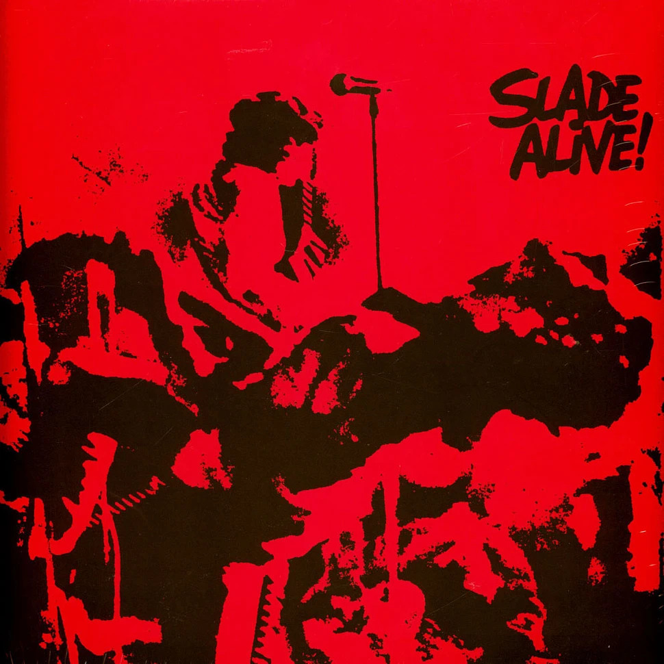 Slade - Slade Alive!Ltd.Red & Black Splattered Vinyl Edition