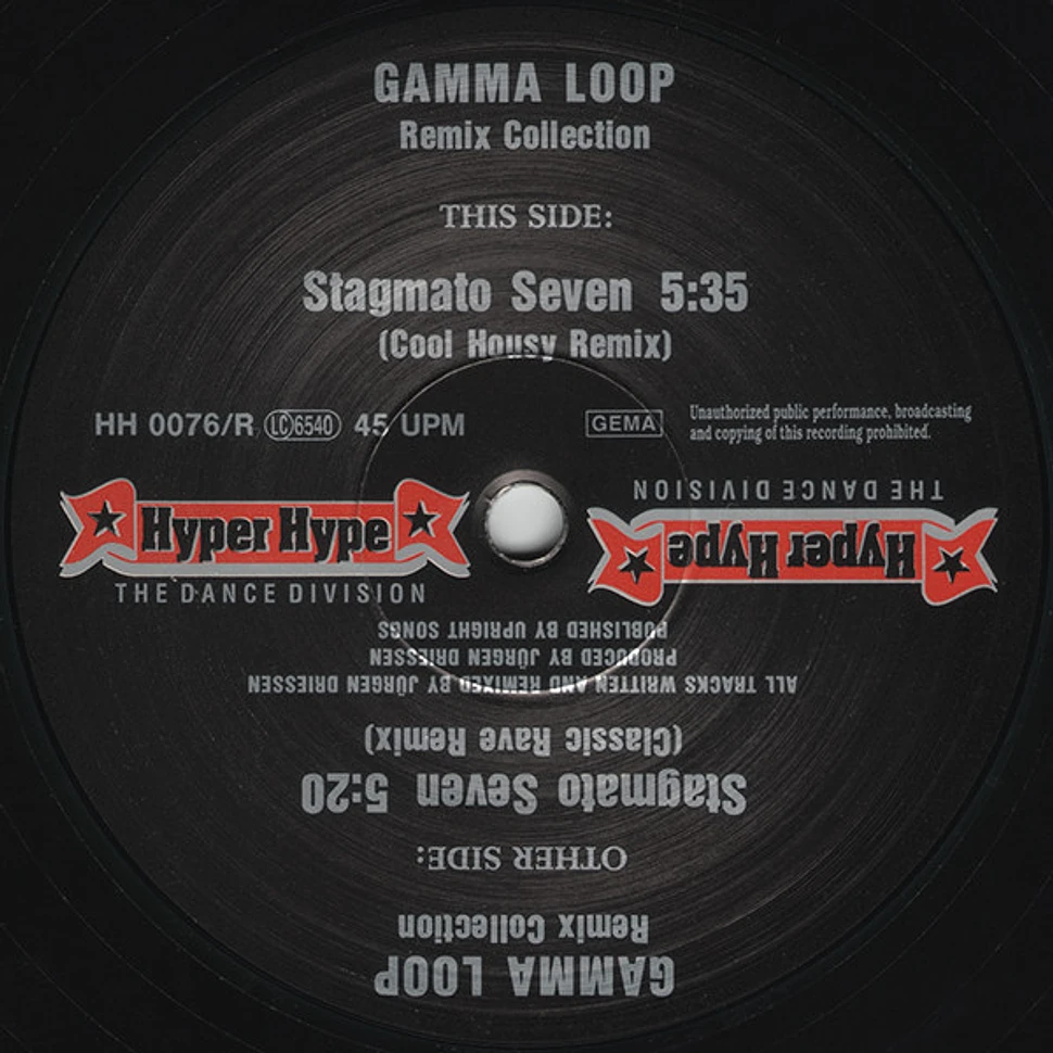 Gamma Loop The Remix Collection Vinyl 2x12" 1994 DE Original