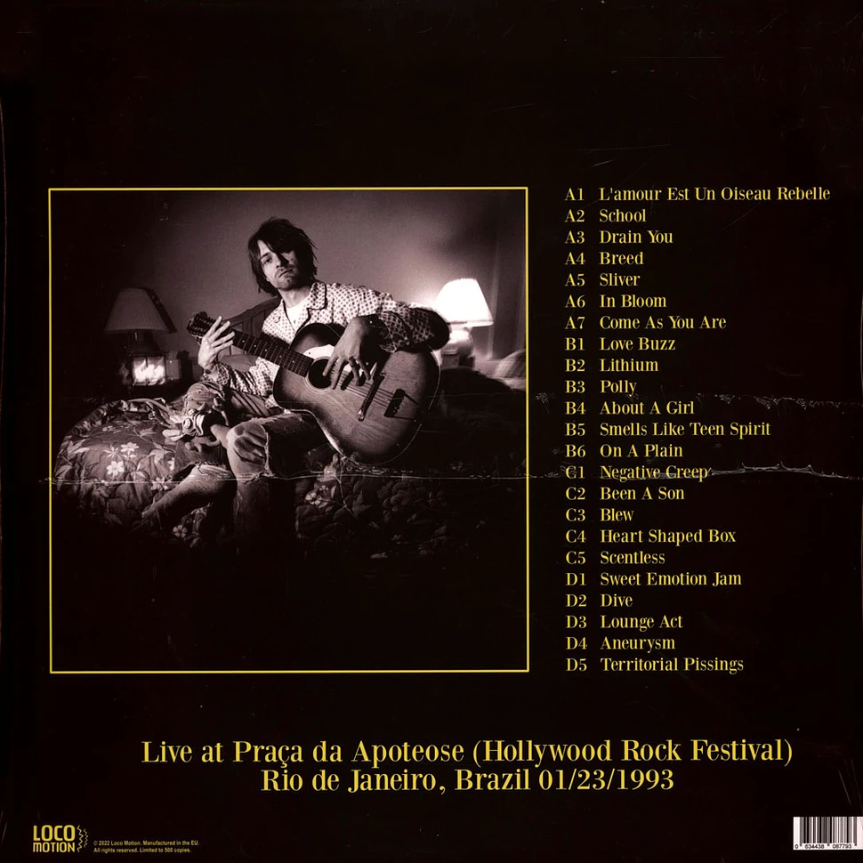 Nirvana - Hollywood Rock Festival Us Tv Broadcast 1993 White Vinyl Edition