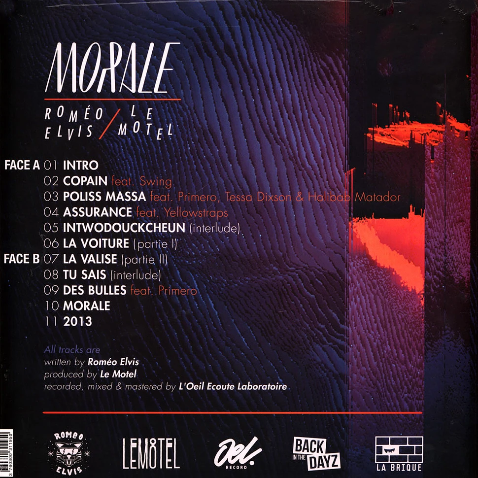 Romeo Elvis & Le Motel - Morale