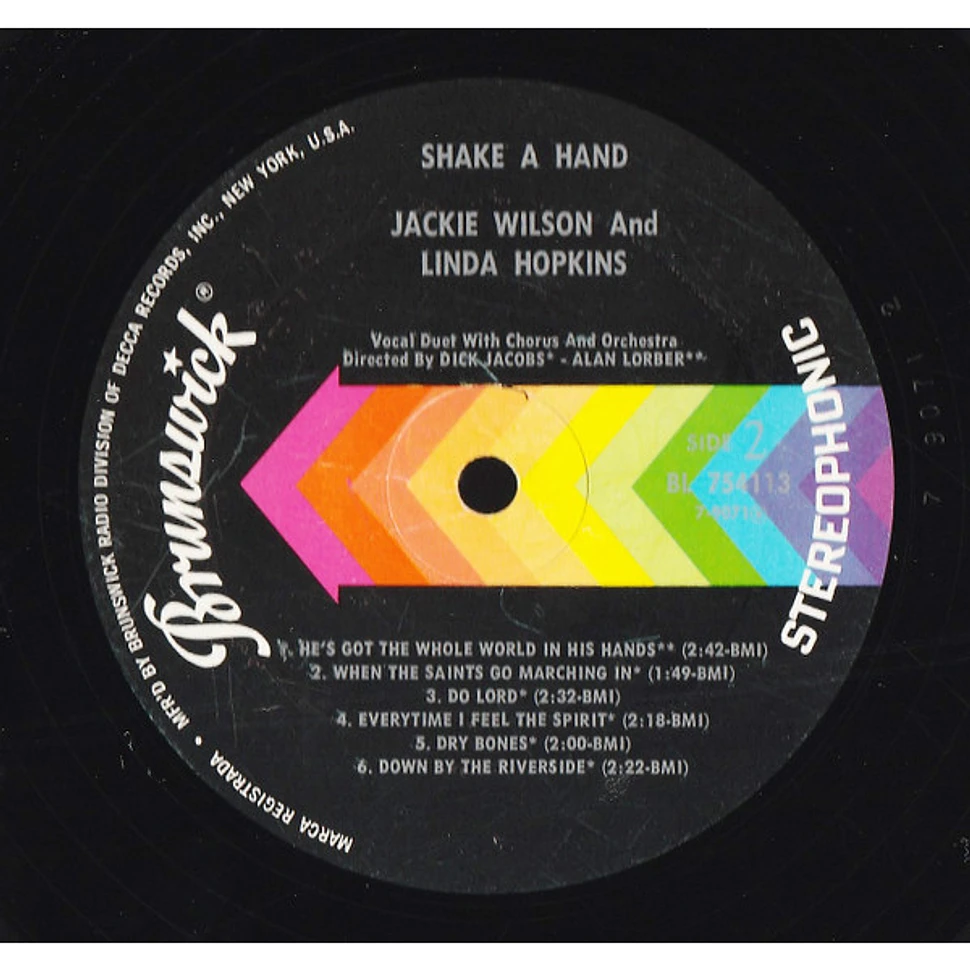 Jackie Wilson And Linda Hopkins - Shake A Hand