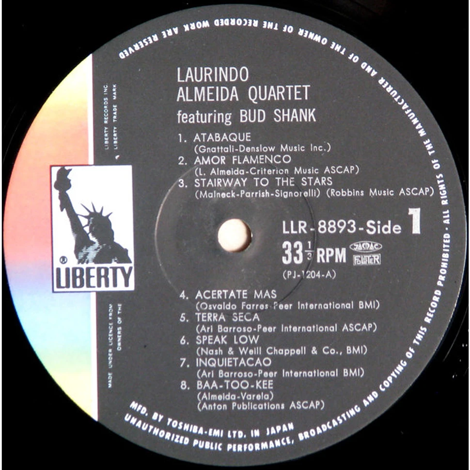 Laurindo Almeida Quartet Featuring Bud Shank - Laurindo Almeida Quartet Featuring Bud Shank