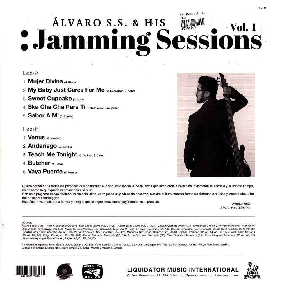 Alvaro S.S. & His Jamming Sessions - Volume 1