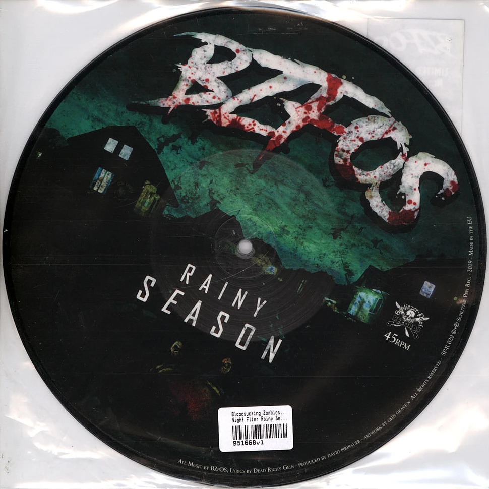 Bloodsucking Zombies From Outer Space - Night Flier Rainy Season Picture Disc Edition