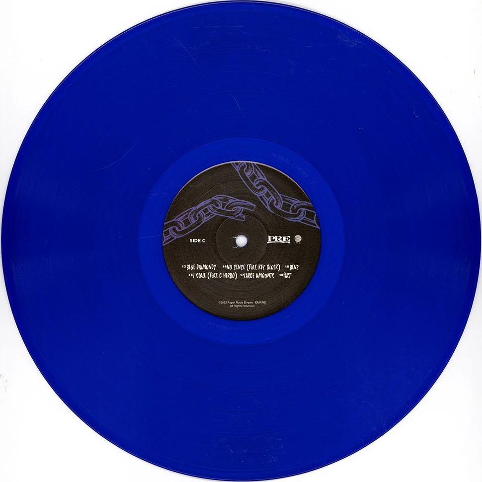 Young Dolph - Rich Slave Deluxe Black Friday Record Store Day 2022 Opaque Blue & Orange Vinyl Edition
