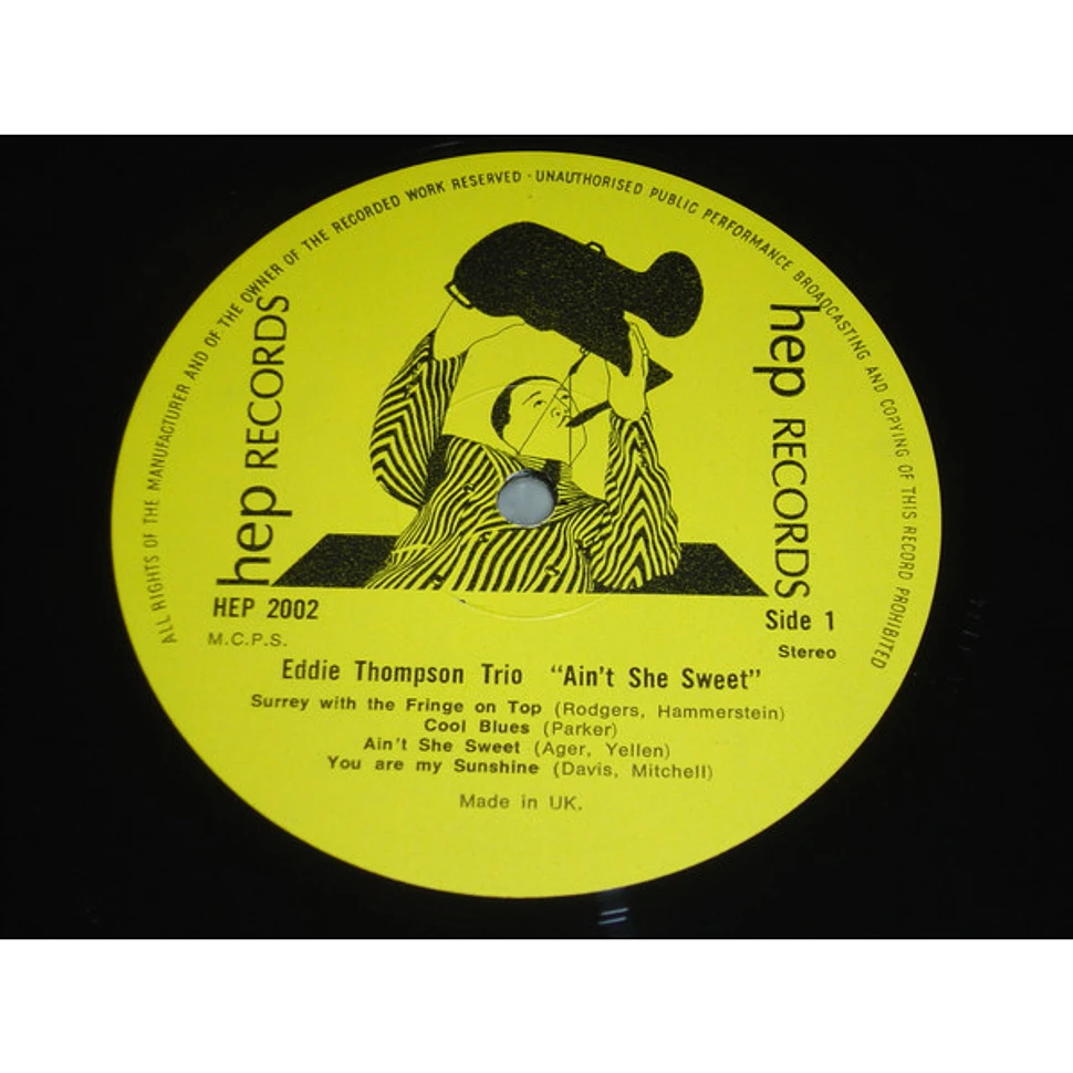 Eddie Thompson Trio - Ain't She Sweet