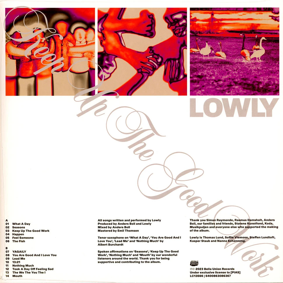 Lowly - Keep Up The Good Work Colored Vinyl Edition