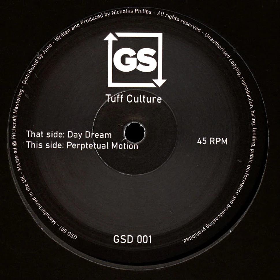 Tuff Culture - Day Dream / Perpetual Motion