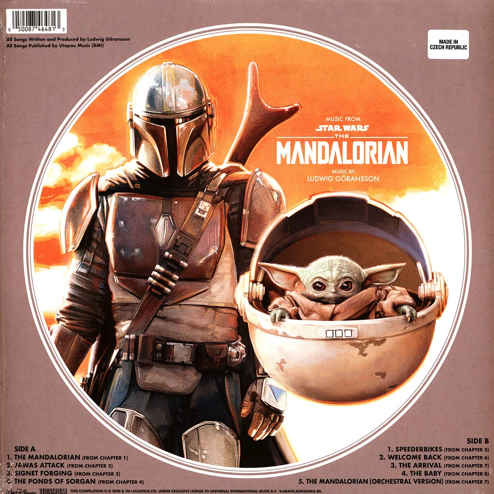 Ludwig Göransson - OST Music From The Mandalorian Picture Disc