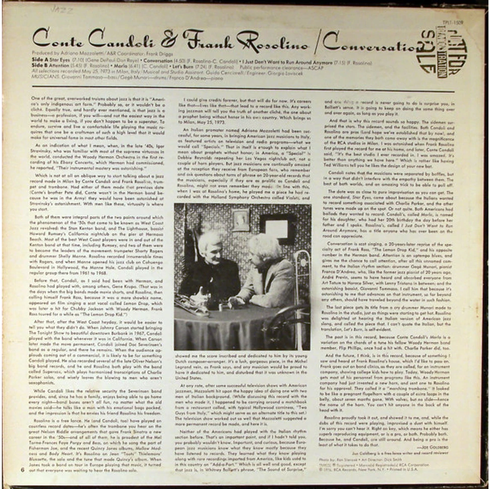 Conte Candoli & Frank Rosolino - Conversation