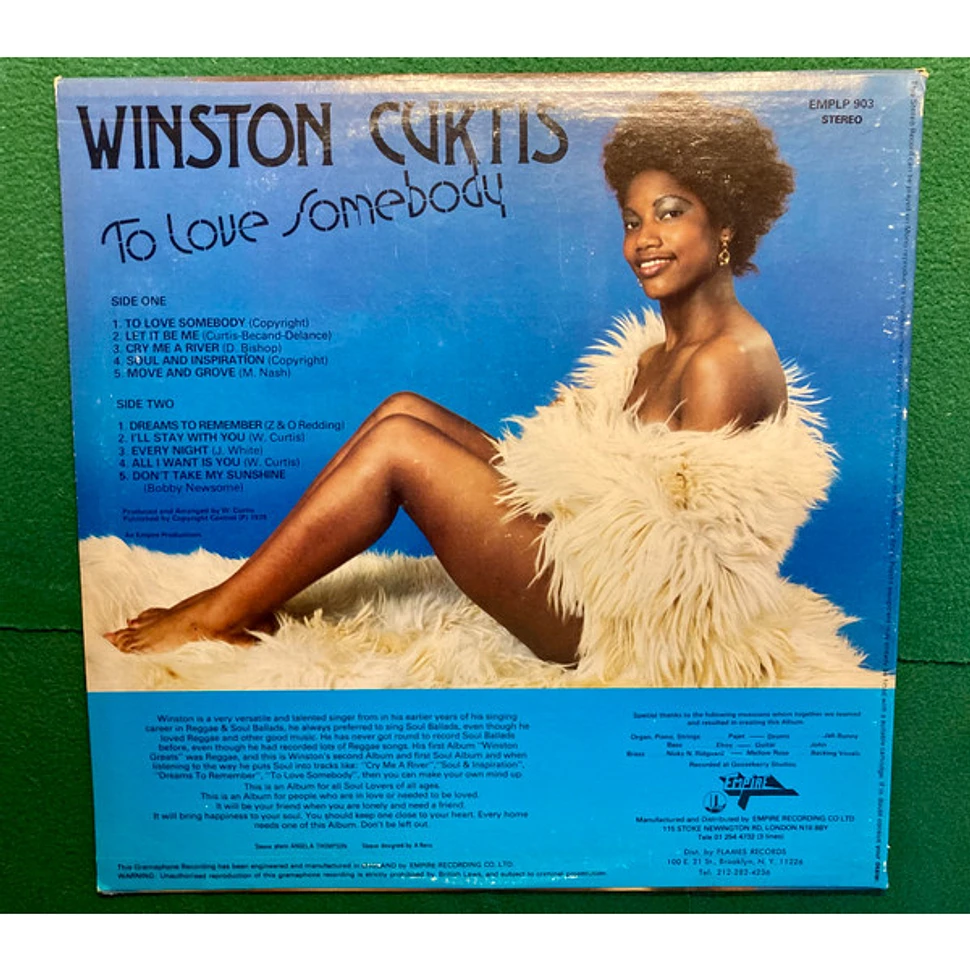 Winston Curtis - To Love Somebody