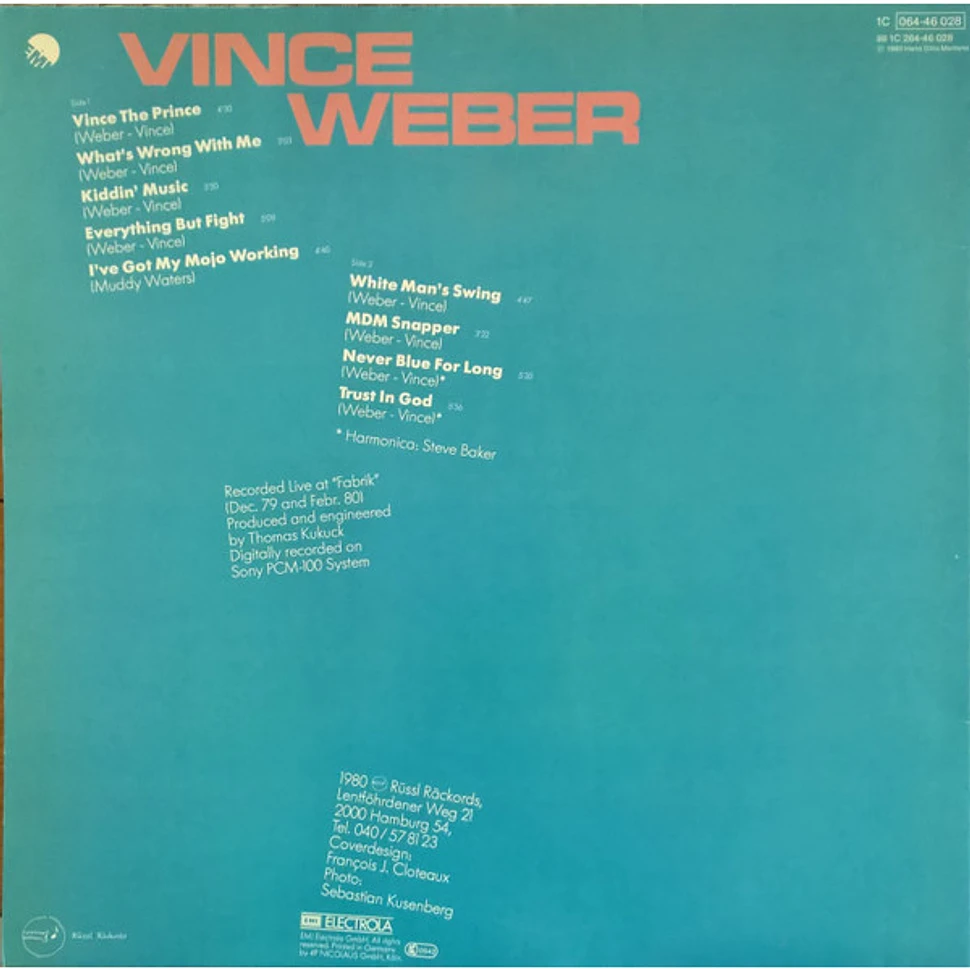 Vince Weber - Vince The Prince
