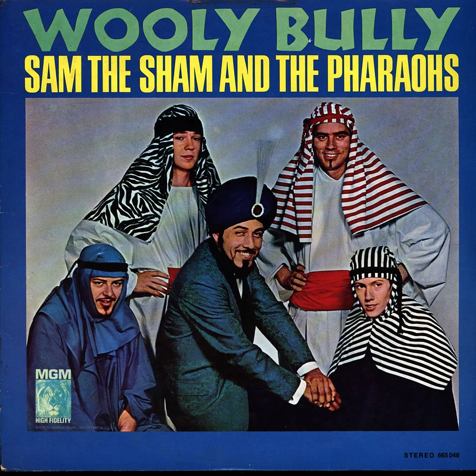 Sam The Sham & The Pharaohs Wooly Bully Vinyl LP 1965 DE