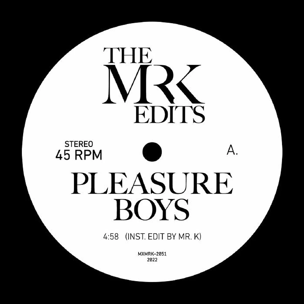 Mr. K - Pleasure Boys / Emotional Disguise