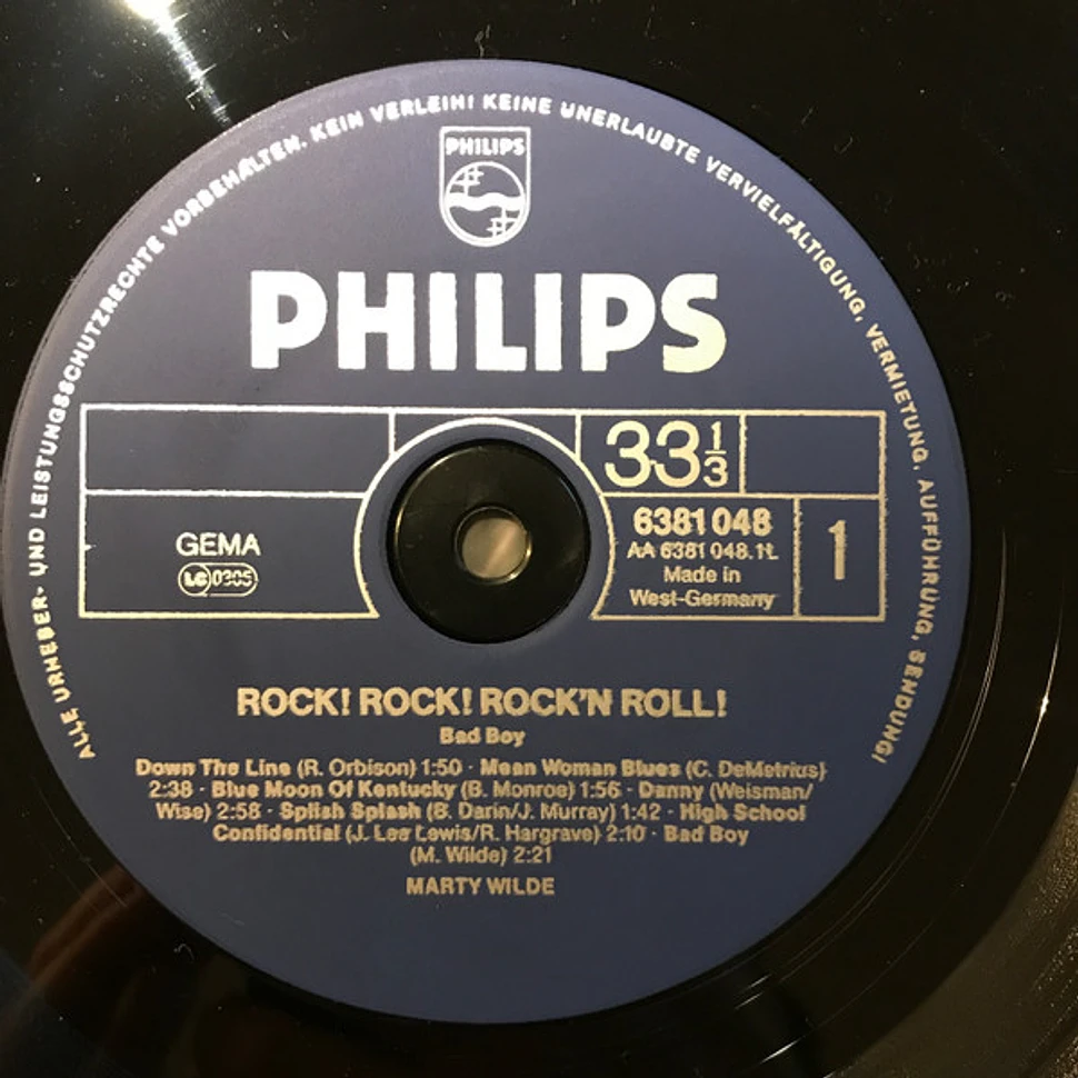 Marty Wilde - Rock! Rock! Rock 'N' Roll!