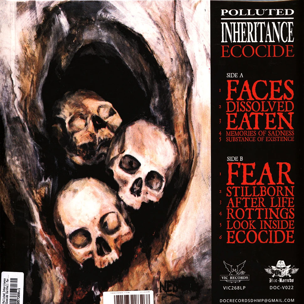 Polluted Inheritance - Ecocide Darkhell Marbled Vinyl Edition