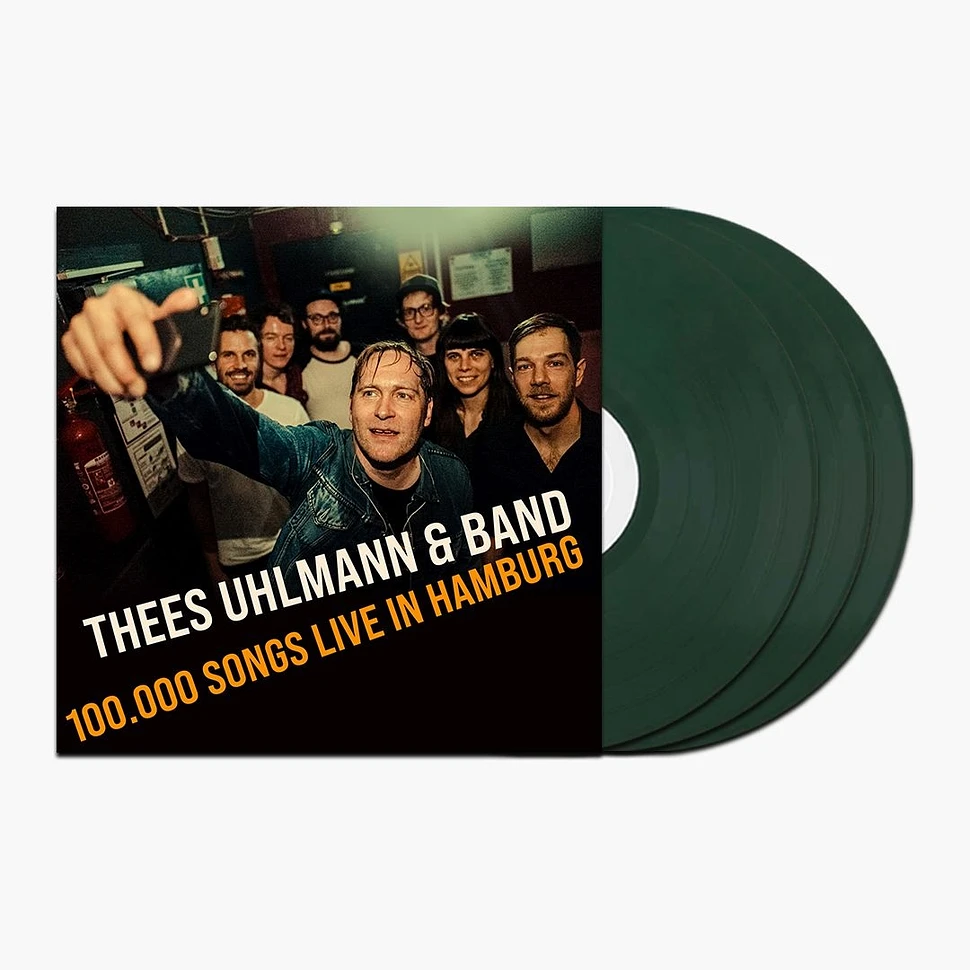 Thees Uhlmann & Band - 100000 Songs Live In Hamburg Green Vinyl Edition