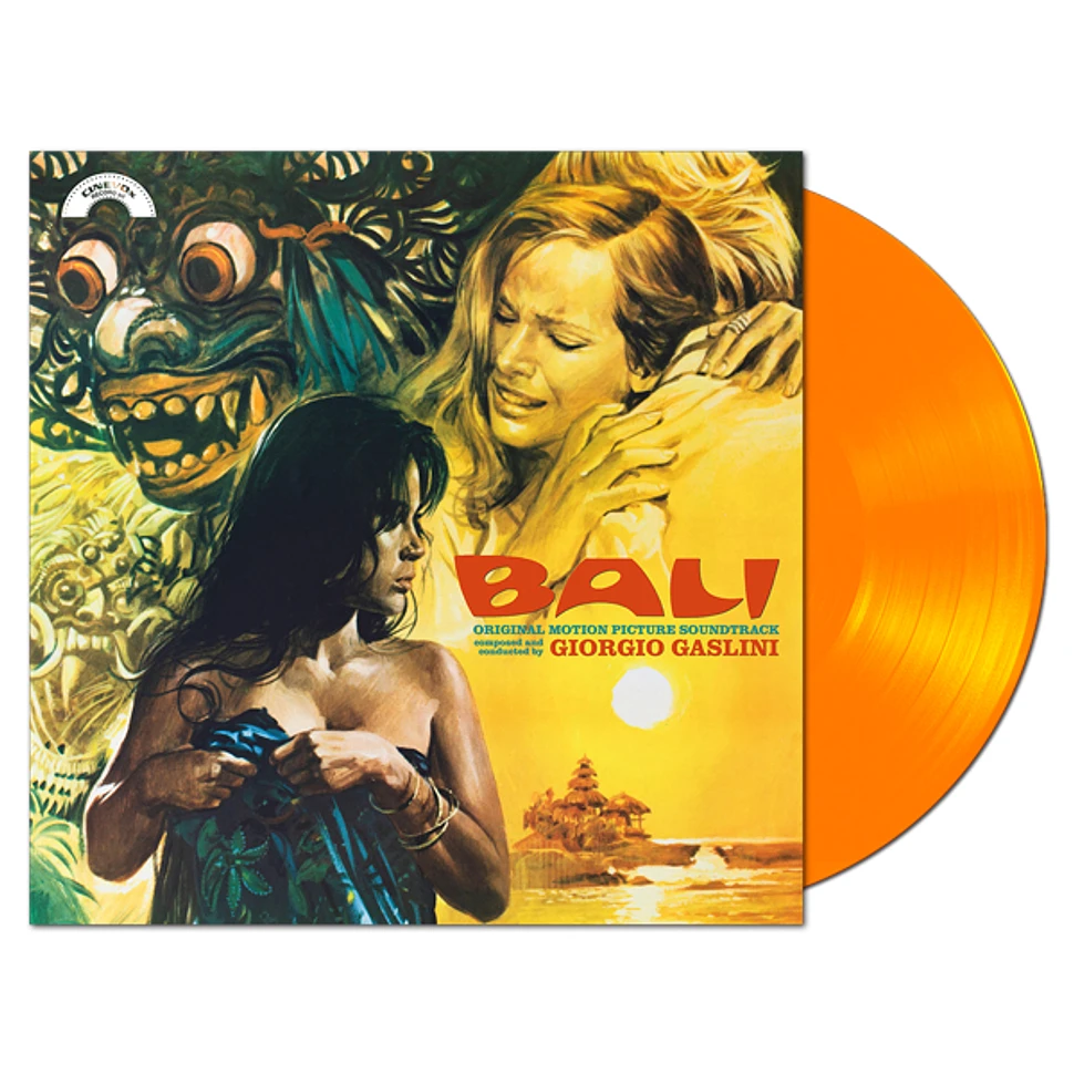 Giorgio Gaslini - OST Bali Orange Vinyl Black Friday Record Store Day 2022 Edition