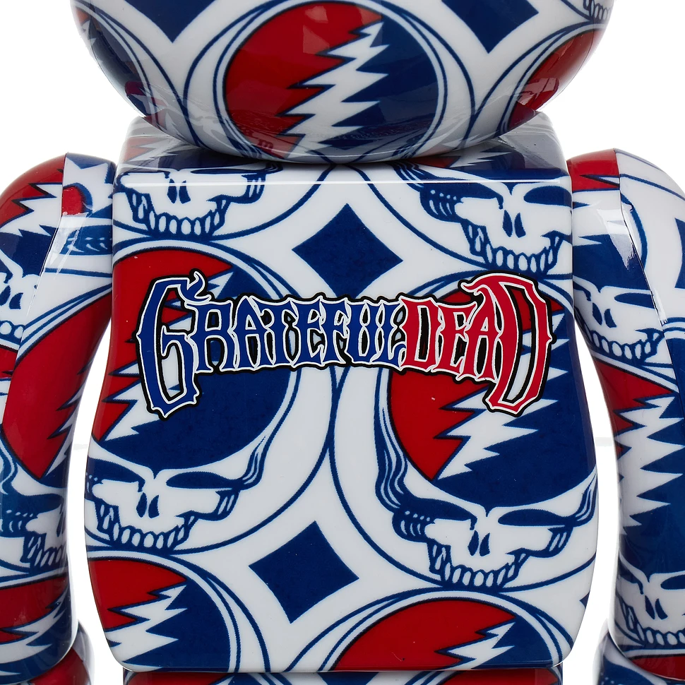 Bearbrick x Grateful Dead (Steal Your Face) (1000%)