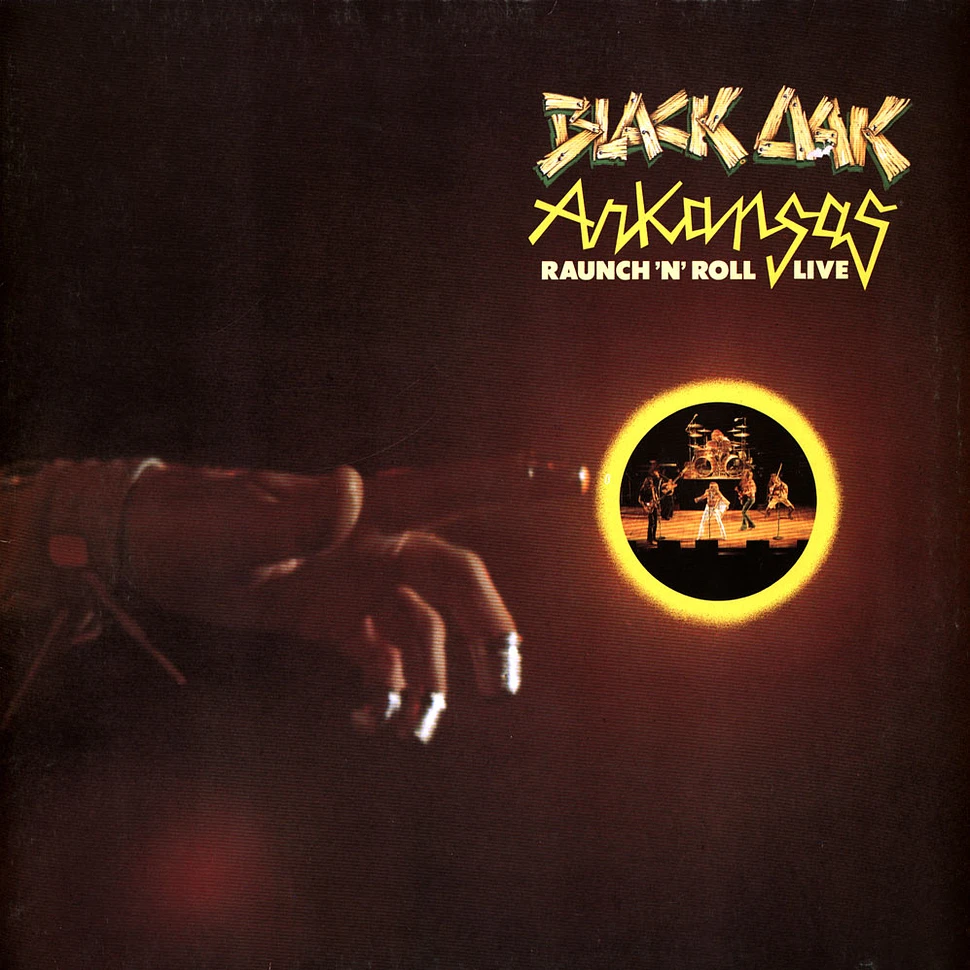 Black Oak Arkansas Raunch 'N' Roll Live Vinyl LP 1973 DE