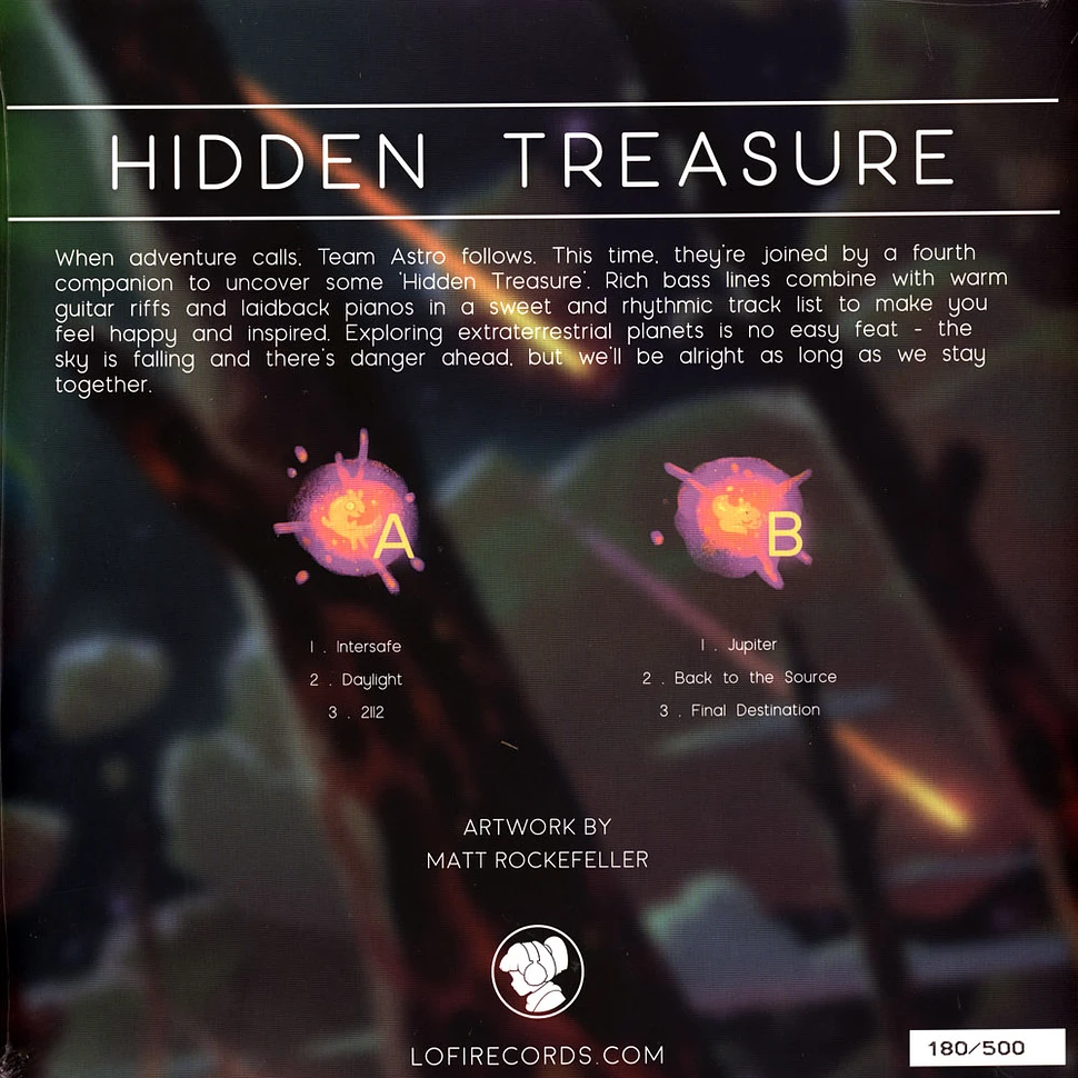 Team Astro - Hidden Treasure Yellow Vinyl Edition