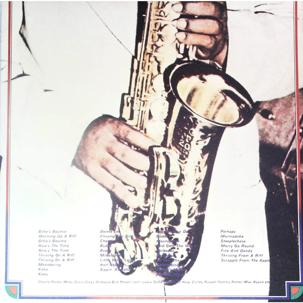 Charlie Parker - The Bird - Charlie Parker Memorial Album On Savoy-