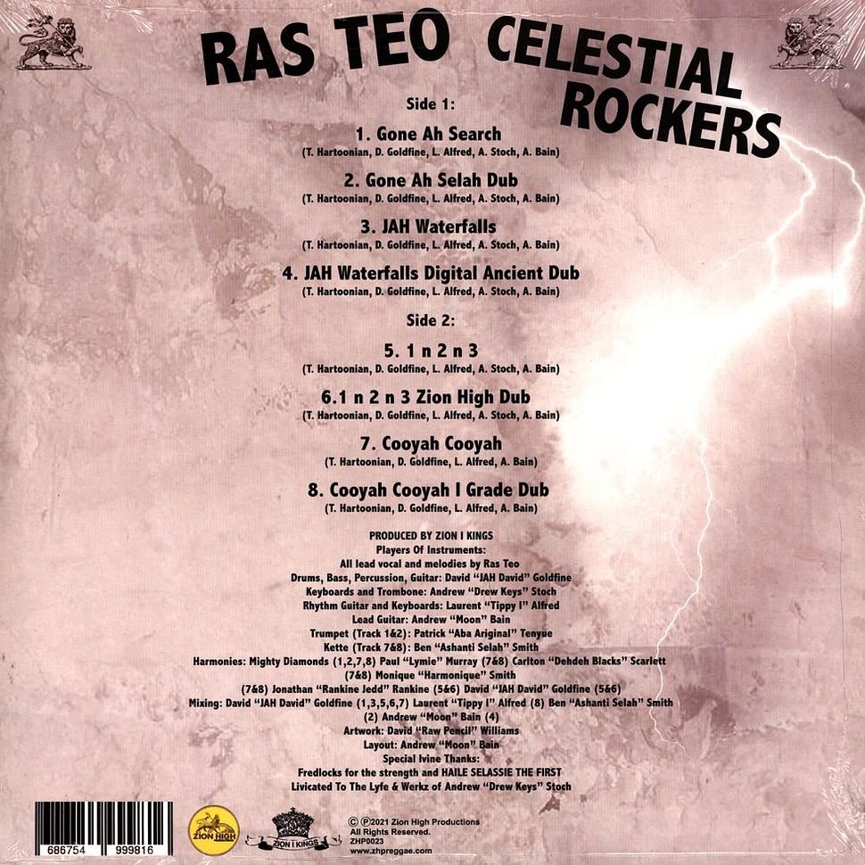 Ras Teo - Celestial Rockers