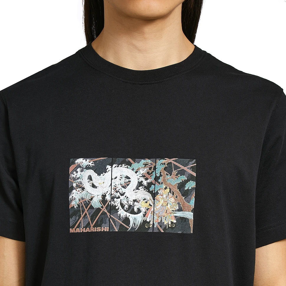 Maharishi - Triptych Water Dragon T-Shirt