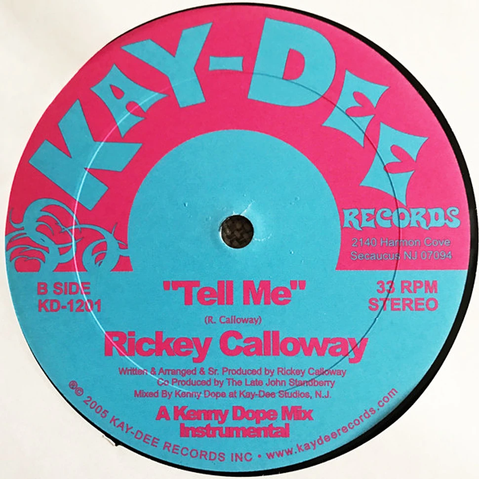 Rickey Calloway - Tell Me