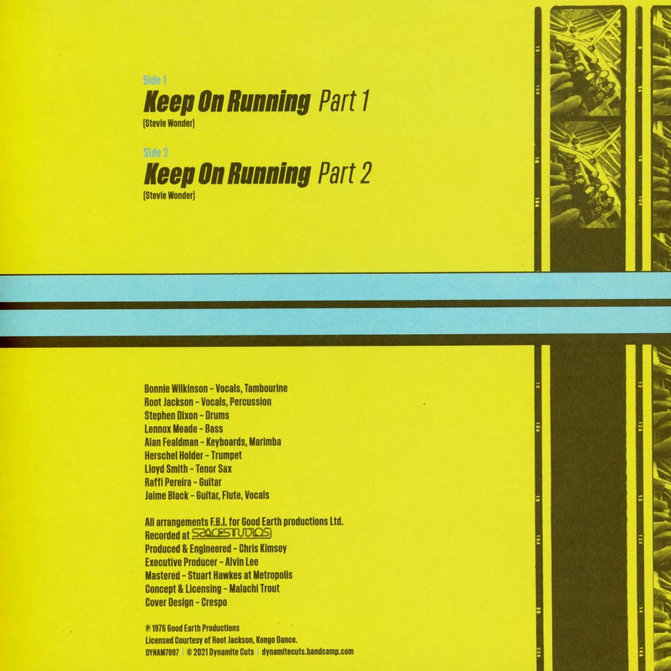 F.B.I. - Keep On Running Black Vinyl Edition