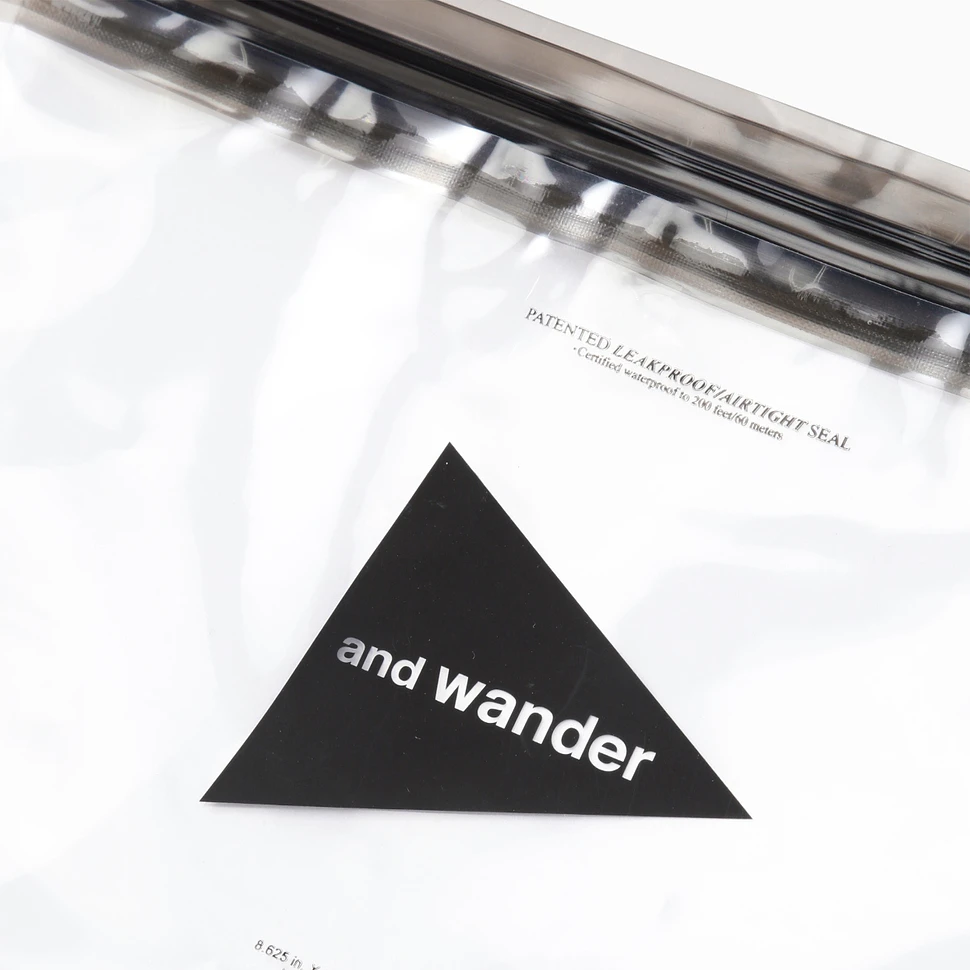 and wander - Loksak 9×6 (Made in USA)