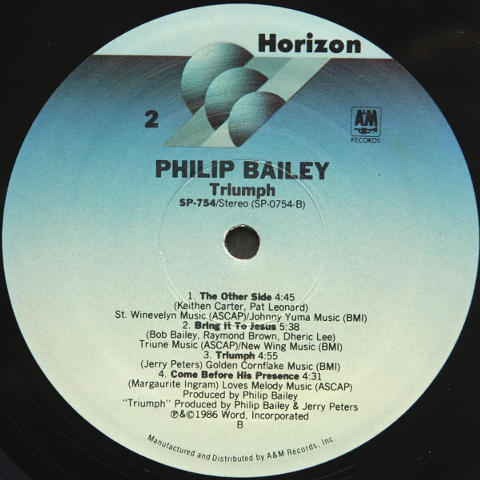 Philip Bailey - Triumph