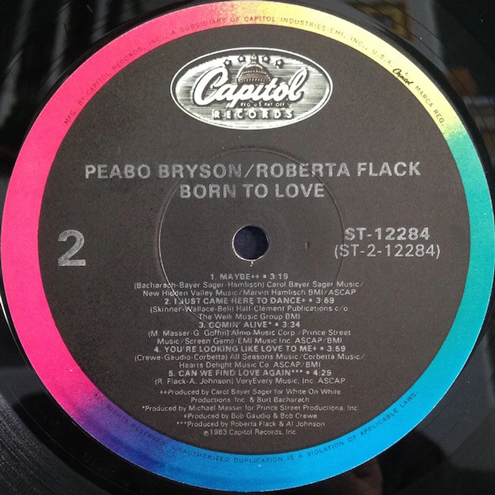 Peabo Bryson & Roberta Flack - Born To Love