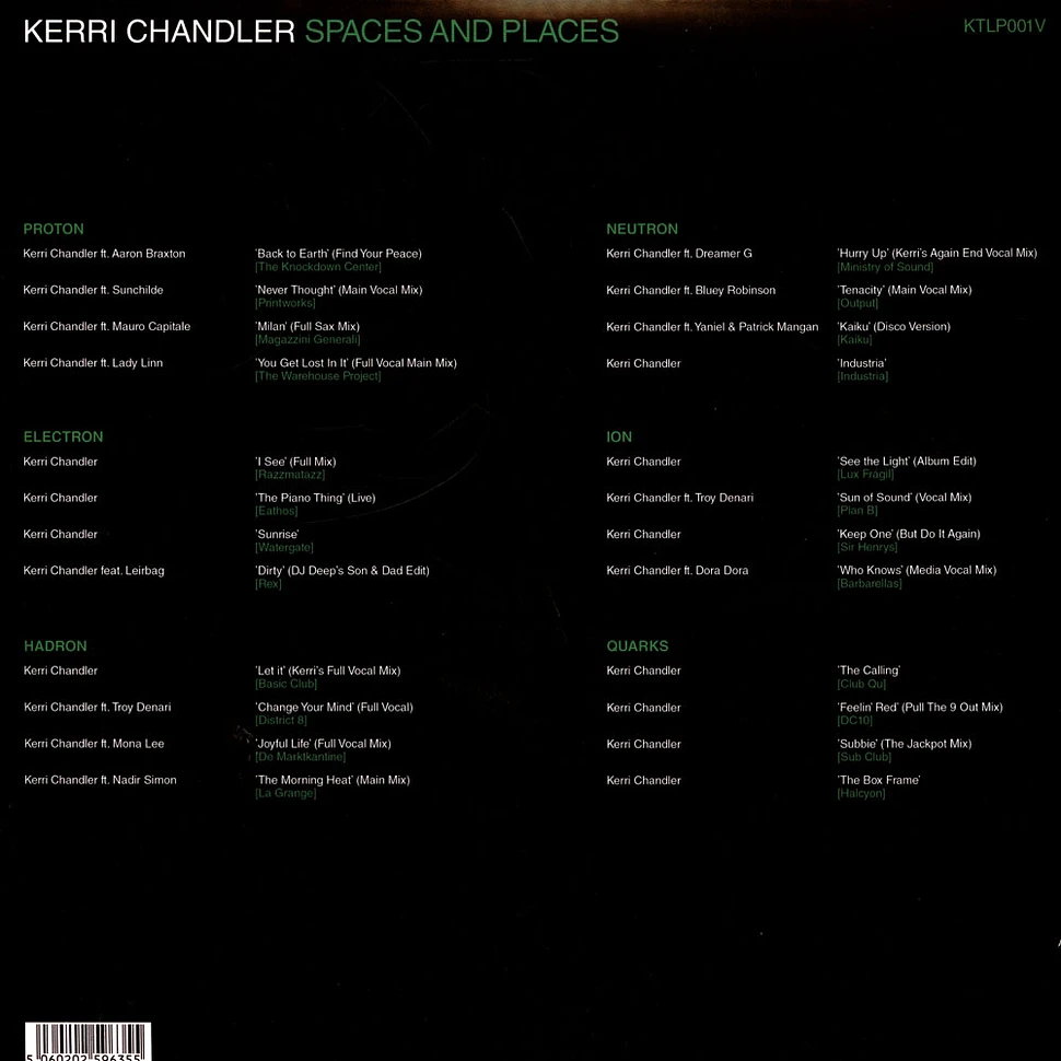 Kerri Chandler - Spaces & Places Deluxe Trifold Edition