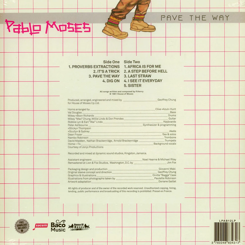 Pablo Moses - Pave The Way Reissue
