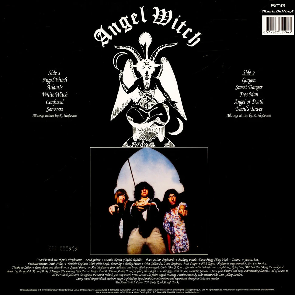 Angel Witch Angel Witch Vinyl LP 2022 EU Original HHV