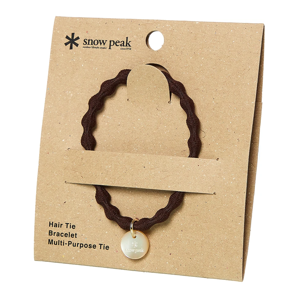 Snow Peak - Logo-Charm Hair Tie