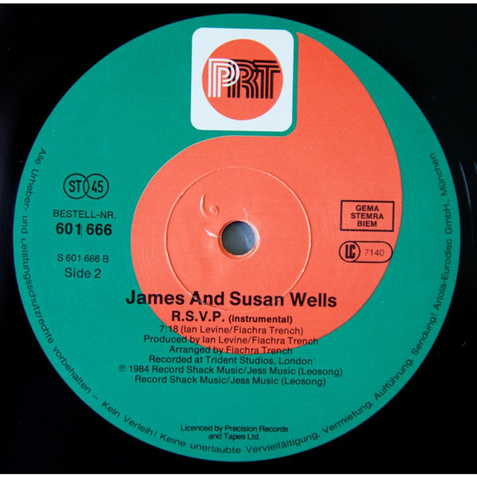 James Wells & Susan Wells - R.S.V.P.