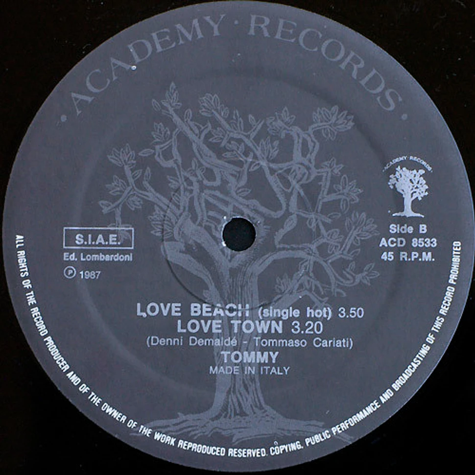 Tommy - Love Beach