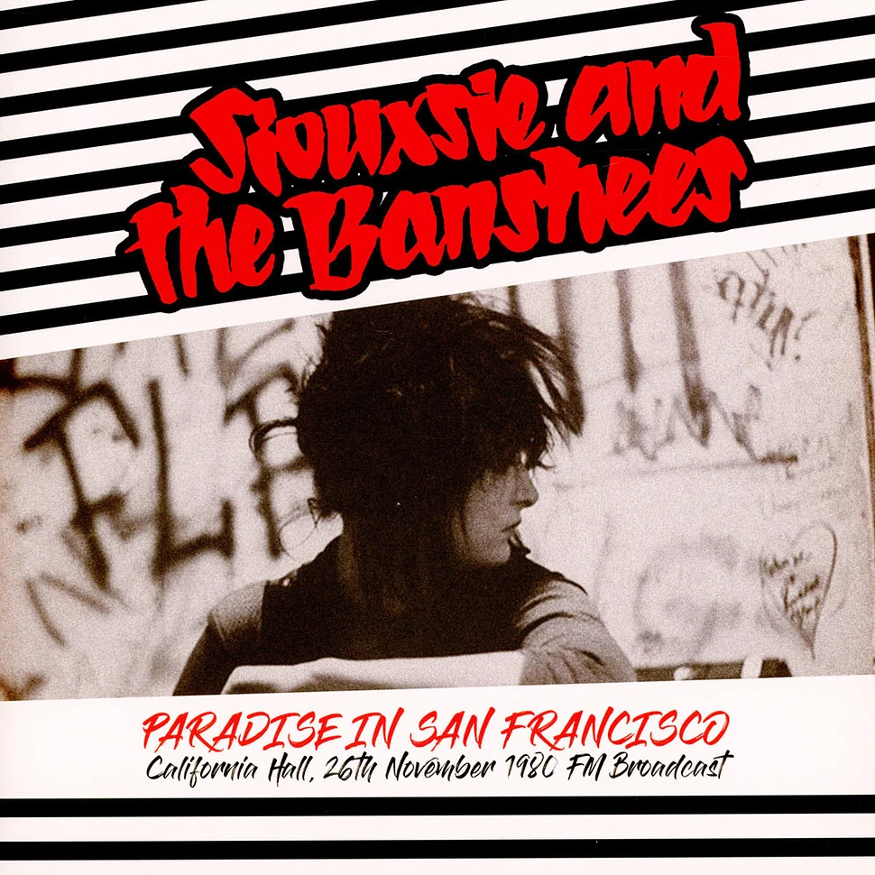 Siouxsie & The Banshees - Paradise In San Francisco California Hall 1980 Black Vinyl Edition