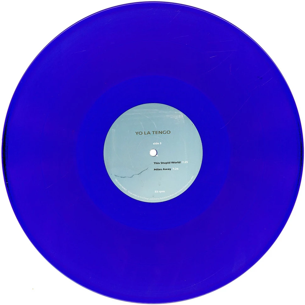 Yo La Tengo - This Stupid World Blue Vinyl Edition