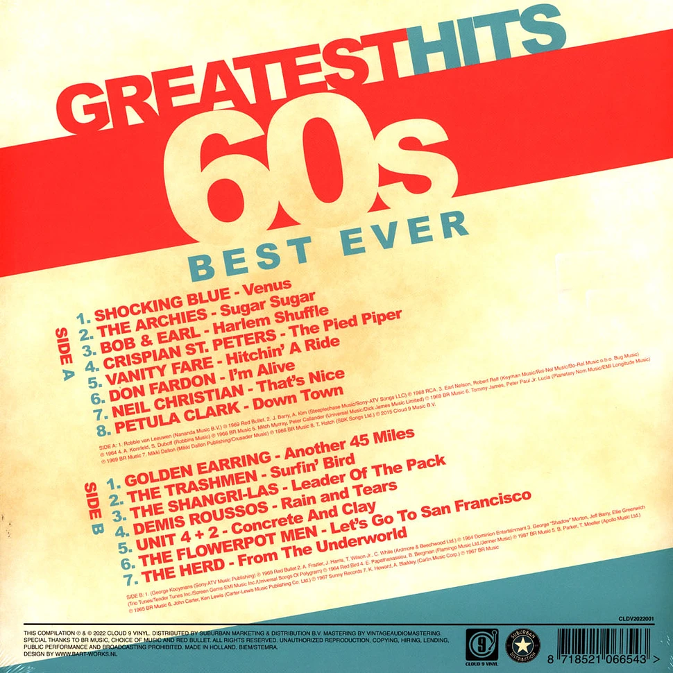 V.A. - Greatest 60s Hits Best Ever